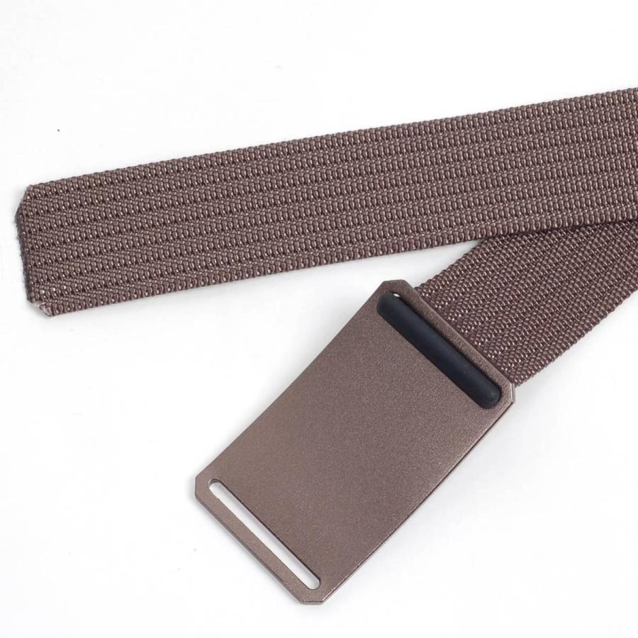ベルト メンズ ラグジュアリー ナイロン タクティカル ベルト シンプル ソリッド 3カラー アロイ バックル ソリッド 無地 穴なし 無段階 調整自由 |  | 15