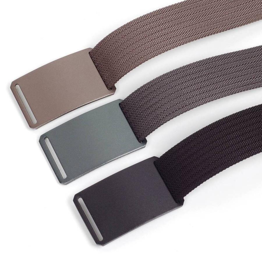 ベルト メンズ ラグジュアリー ナイロン タクティカル ベルト シンプル ソリッド 3カラー アロイ バックル ソリッド 無地 穴なし 無段階 調整自由 |  | 09