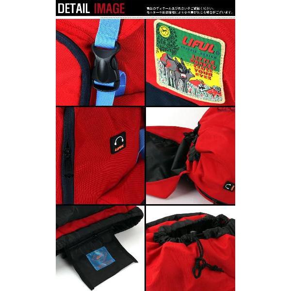 ファッション マルチ バックパック リュックサック イヤホンホール 全４色  lf709 |  | 03