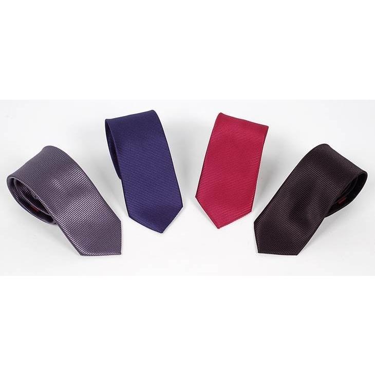ネクタイ メンズ ソリッド 無地 織柄 段柄 ボーダー ピンストライプ レッド ワイン 赤色 大剣幅 7cm ntm6285 |  | 08