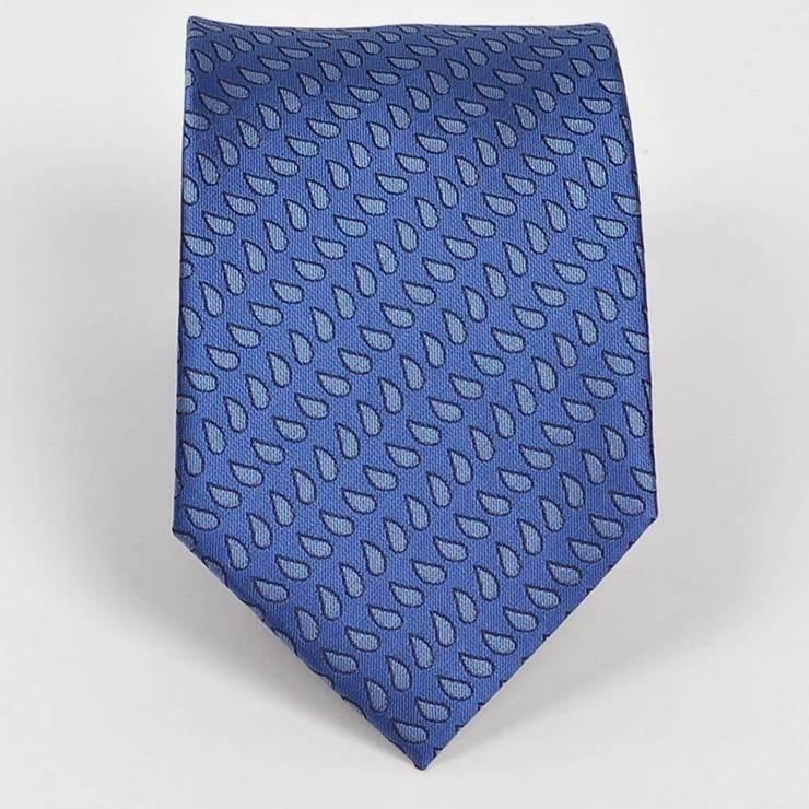 ネクタイ ブルー 青色 小 ペイズリー柄 水玉 勾玉 ノーマル ネクタイ 大剣幅8cm ntm6307 |  | 03