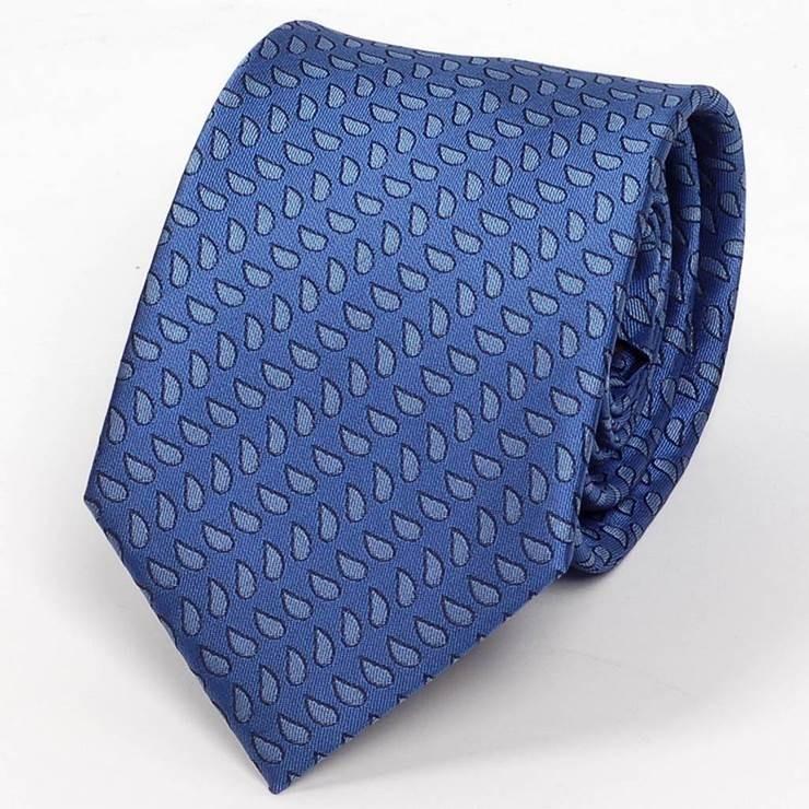 ネクタイ ブルー 青色 小 ペイズリー柄 水玉 勾玉 ノーマル ネクタイ 大剣幅8cm ntm6307 |  | 04