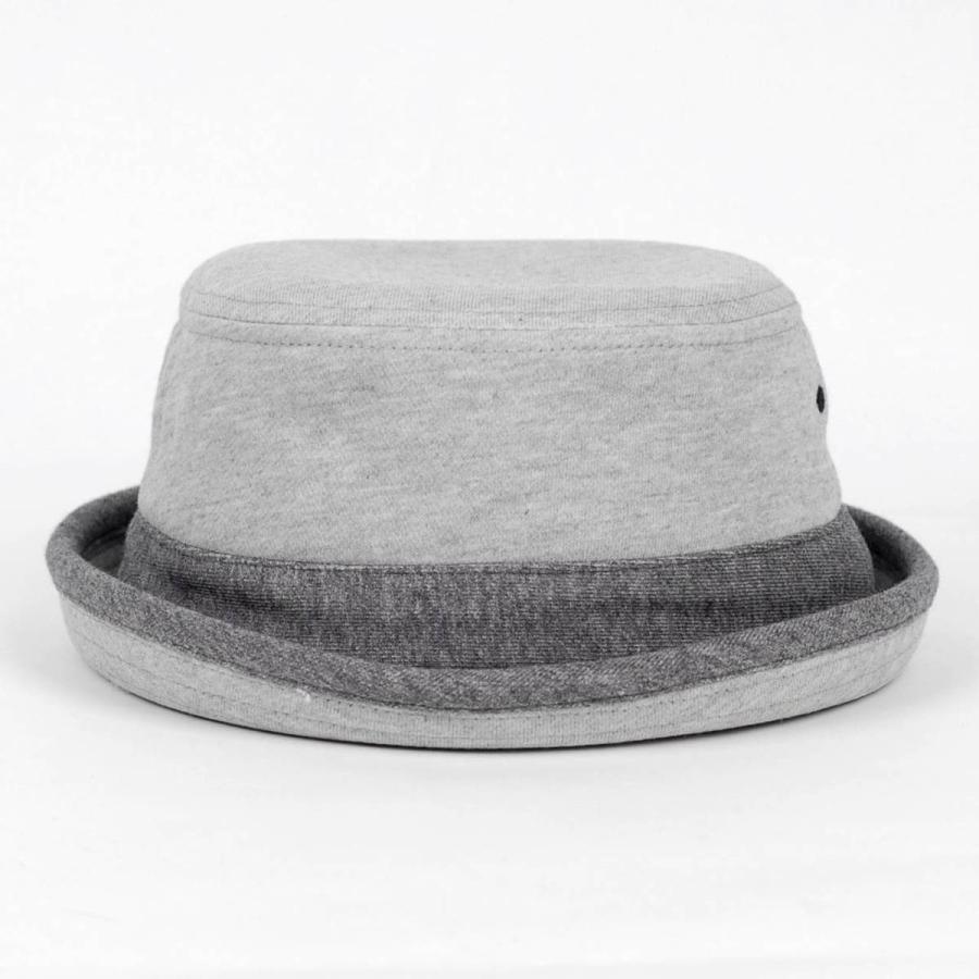 ポークパイハット メンズ レディース スウェット グレー 灰色 ハット帽子 男女兼用 帽子 58cm フリーサイズ |  | 01