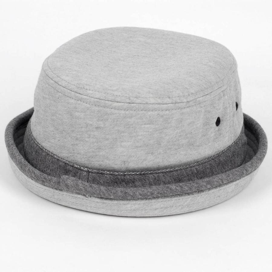 ポークパイハット メンズ レディース スウェット グレー 灰色 ハット帽子 男女兼用 帽子 58cm フリーサイズ |  | 03