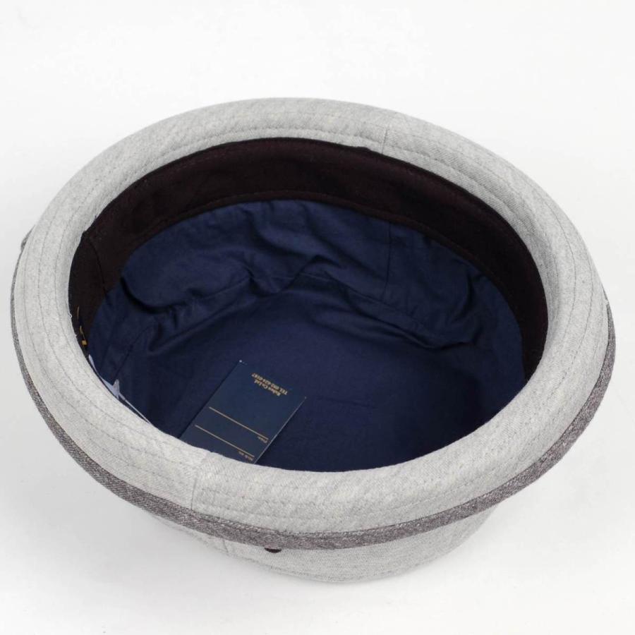 ポークパイハット メンズ レディース スウェット グレー 灰色 ハット帽子 男女兼用 帽子 58cm フリーサイズ |  | 05