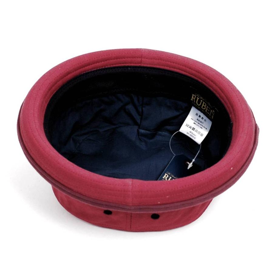 ポークパイハット メンズ レディース スウェット レッド 赤色 ハット帽子 男女兼用 帽子 58cm フリーサイズ |  | 03