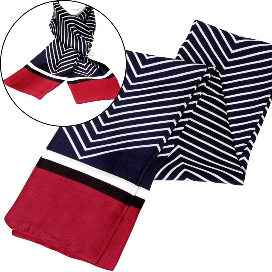 ロングスカーフ ストール 細長スカーフ ネックスカーフ シルクタッチ 薄手 軽量 レディース メンズ 春 夏 秋 冬 首元 おしゃれ 送料無料 |  | 22