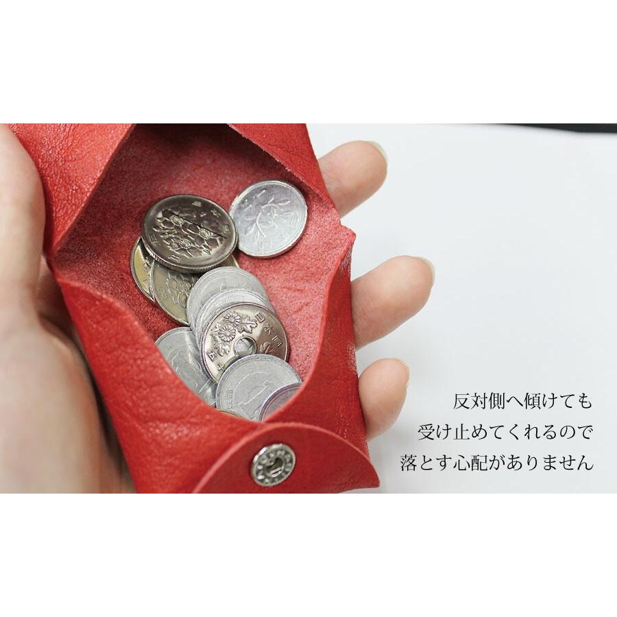 コインケース メンズ レディース 本革 チョコレート ブラウン色 男女共用 シンプルでおしゃれ 手のひらサイズでかわいい ミニ レザー 小銭入れ 小物 雑貨 |  | 07