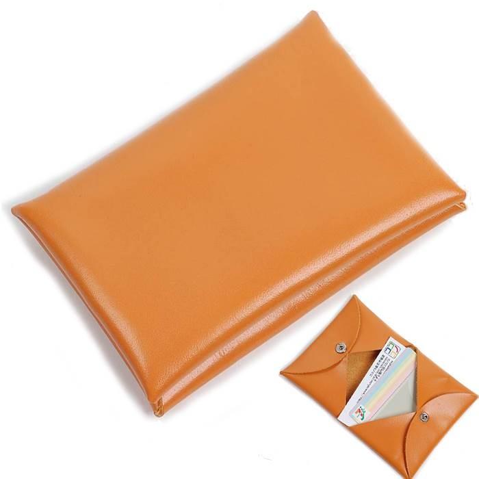 カードケース 名刺入れ カード入れ メンズ レディース 本革 キャロット オレンジ色 男女共用 薄型 シンプルでおしゃれ スリムサイズでかわいい レザー 小物 雑貨 |  | 02