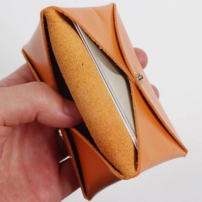 カードケース 名刺入れ カード入れ メンズ レディース 本革 キャロット オレンジ色 男女共用 薄型 シンプルでおしゃれ スリムサイズでかわいい レザー 小物 雑貨 |  | 06