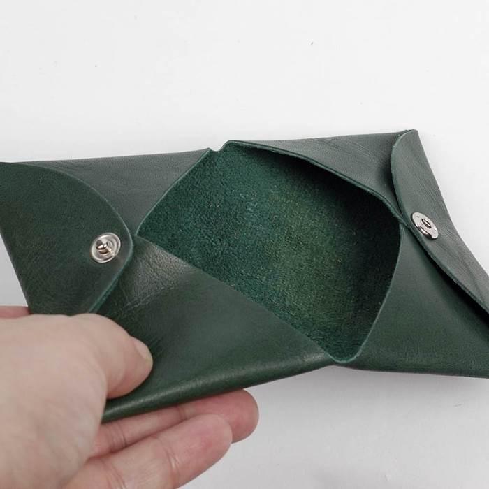 名刺入れ カード入れ カードケース メンズ レディース 本革 グリーン 緑色 男女共用 薄型 シンプルでおしゃれ スリムサイズでかわいい レザー 小物 雑貨 |  | 04