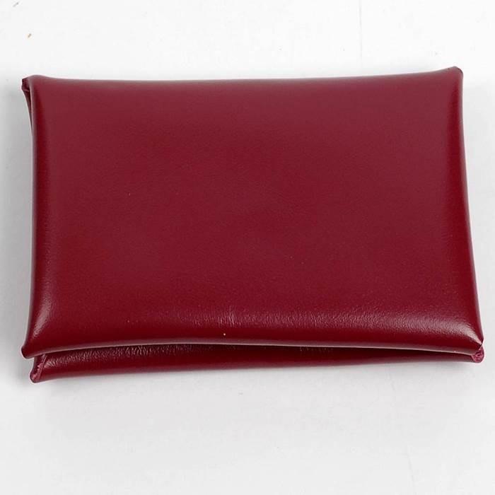 名刺入れ カード入れ メンズ レディース 本革 ワインレッド 赤色 男女共用 薄型 シンプルでおしゃれ スリムでかわいい レザー 小物 雑貨 名刺約50枚収納 |  | 01