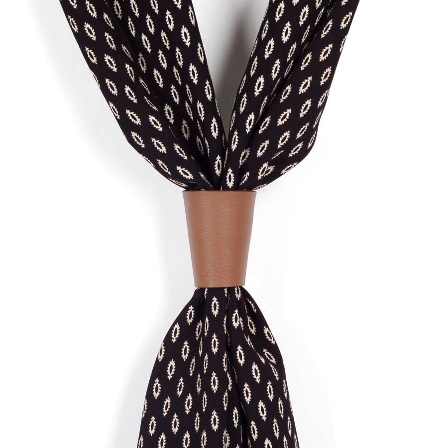 スカーフ リング 革 滑りにくい レザー仕様 スカーフ留め ２タイプ 開閉不可 韓国ファッション 小物 アクセサリー 送料無料 敬老の日　父の日 |  | 09