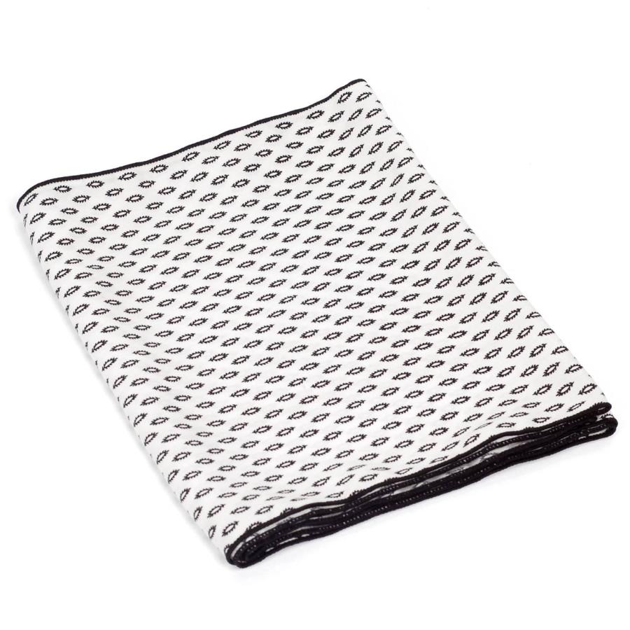 ストール マフラー メンズ ネック ロング スカーフ リーフ ドット 葉っぱ 細長 ソフト スカーフ レーヨン 韓国ファッション 韓国製 送料無料 |  | 09