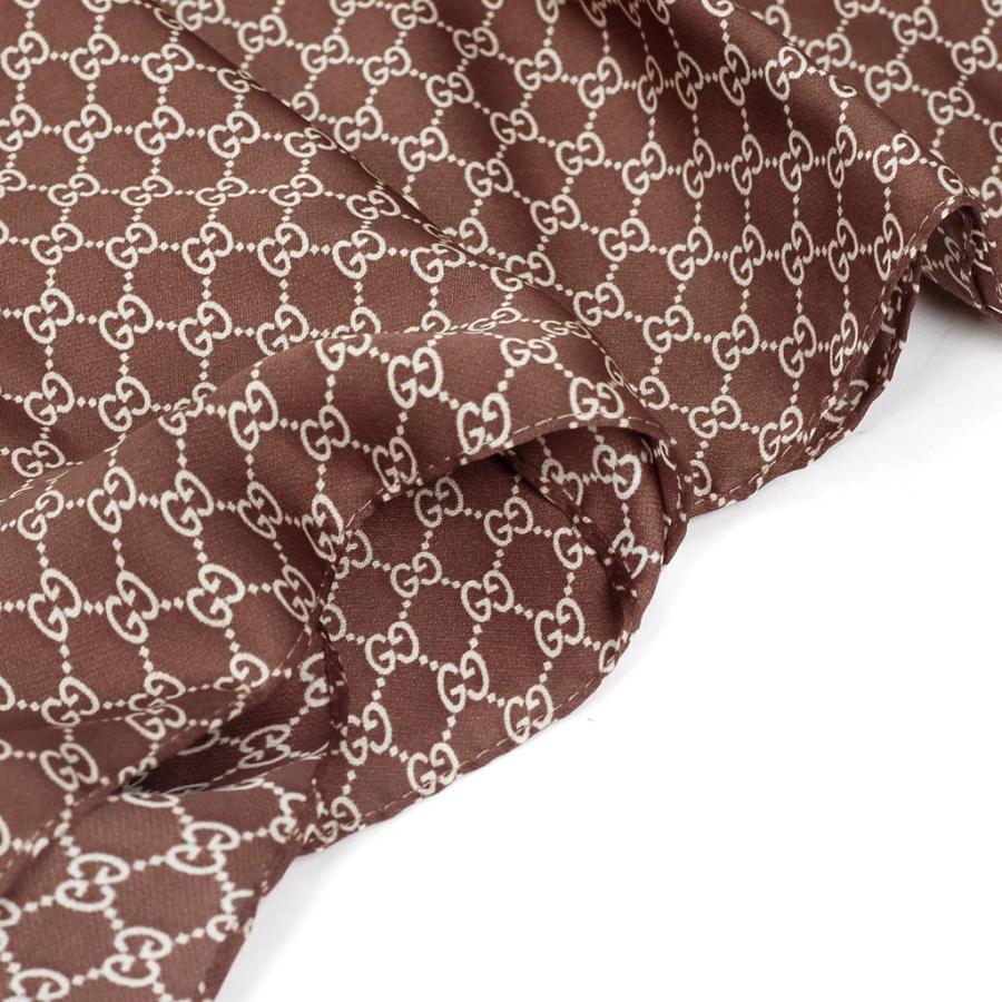 ストール マフラー メンズ ロング ネックタイ スカーフ GG チェック柄 チェーン 細長 ソフト スカーフ レーヨン 韓国ファッション 韓国製 送料無料 |  | 07