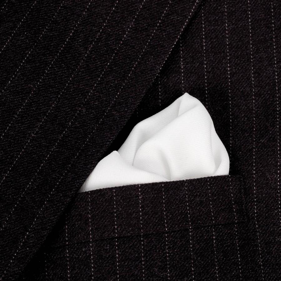 ポケットチーフ ハンカチ 無地 ソリッド シンプル 24x24cm 送料無料 送料込み ポリエステル混紡 かすり効果織り目 低彩度 １１カラー |  | 07