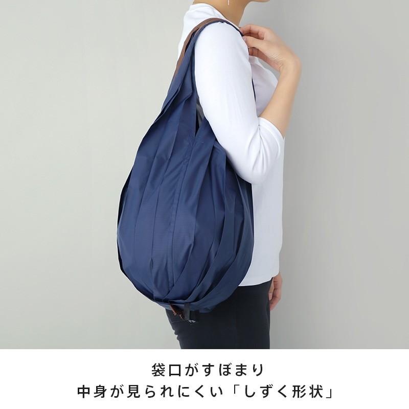 エコバッグ シュパット レモン 黄色 ドット 水玉柄 縦型 コンパクト 折りたたみ 機能性もファッション性も抜群の 縦型 しずく型 コンパクトバッグ Shupatto |  | 03