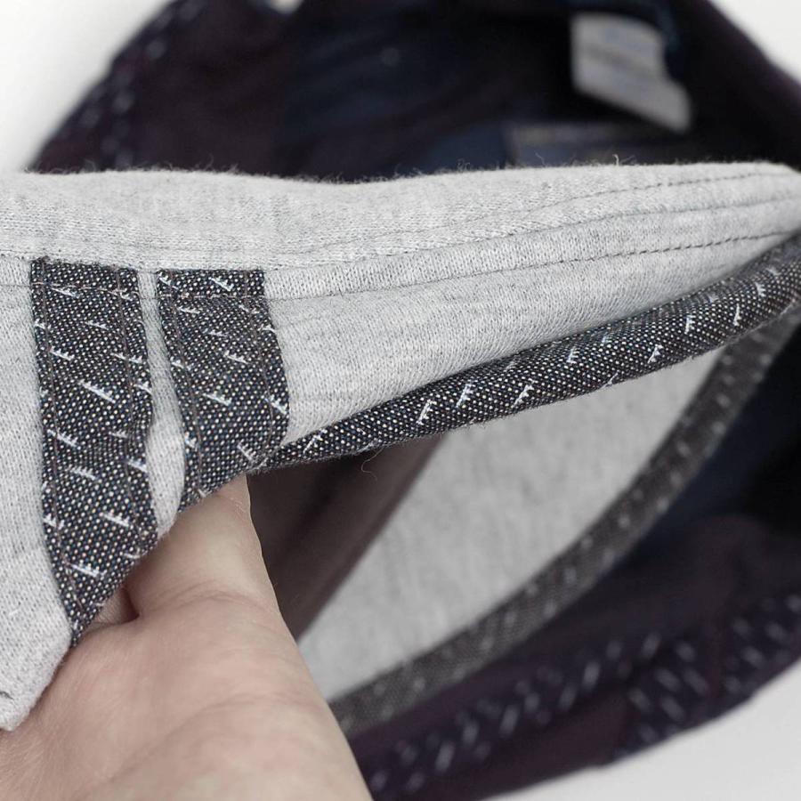 ハンチング 久留米絣 ダブル パイピング ライン スウェット 無地 メンズ レディース ハンチング キャスケット キャップ 秋冬 帽子 フリーサイズ58cm 3色 |  | 13