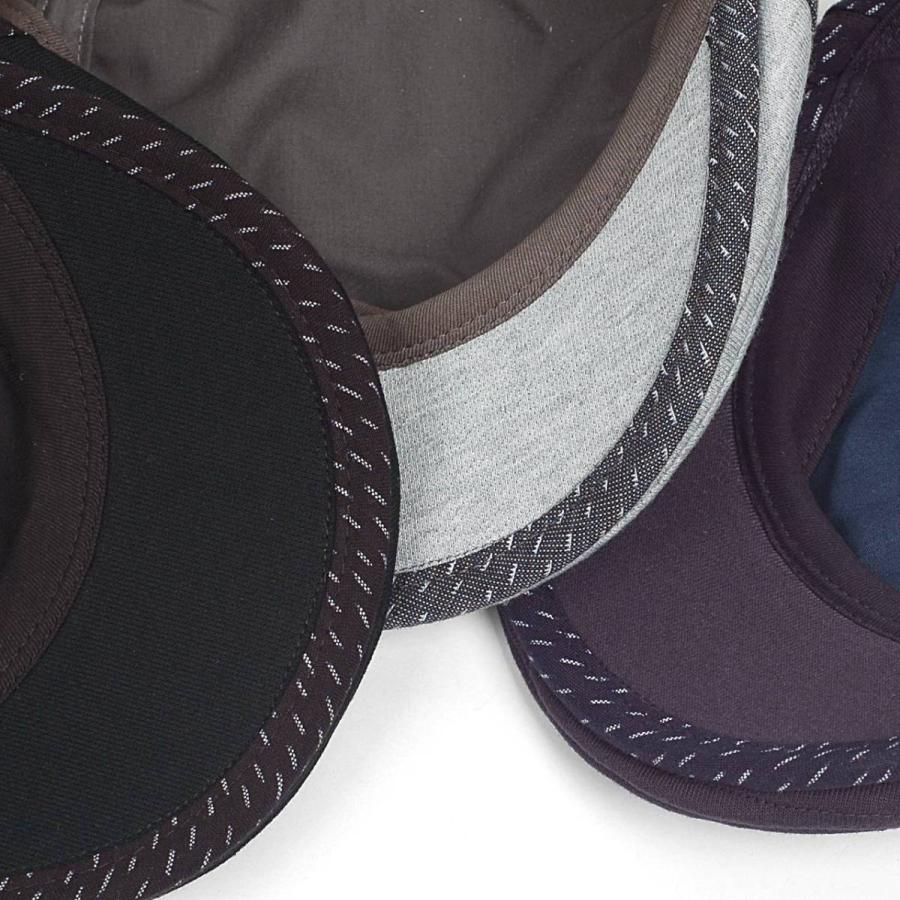 ハンチング 久留米絣 ダブル パイピング ライン スウェット 無地 メンズ レディース ハンチング キャスケット キャップ 秋冬 帽子 フリーサイズ58cm 3色 |  | 12