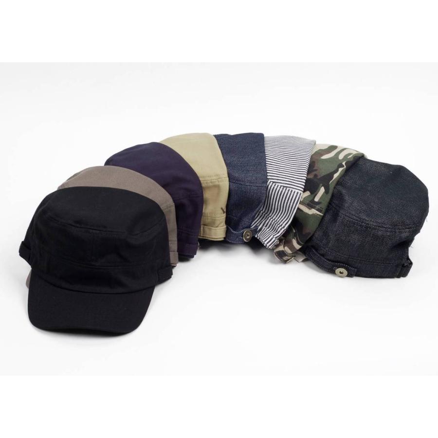 ワークキャップ 帽子 スタンダード 定番の8カラー メンズ レディース 男女兼用サイズ（58cm） UVカット サイズ調整 ベルト付き |  | 11