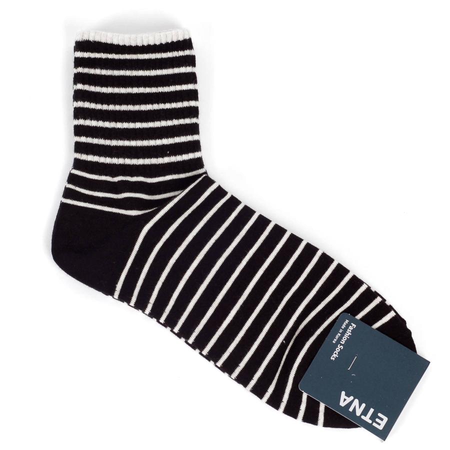 ４足セット 送料無料 メンズ 靴下 メンズソックス ビジネス カジュアル ソフト ストライプ ボーダー ライン 韓国ファッション 綿 コットン 段柄 韓国製 |  | 05