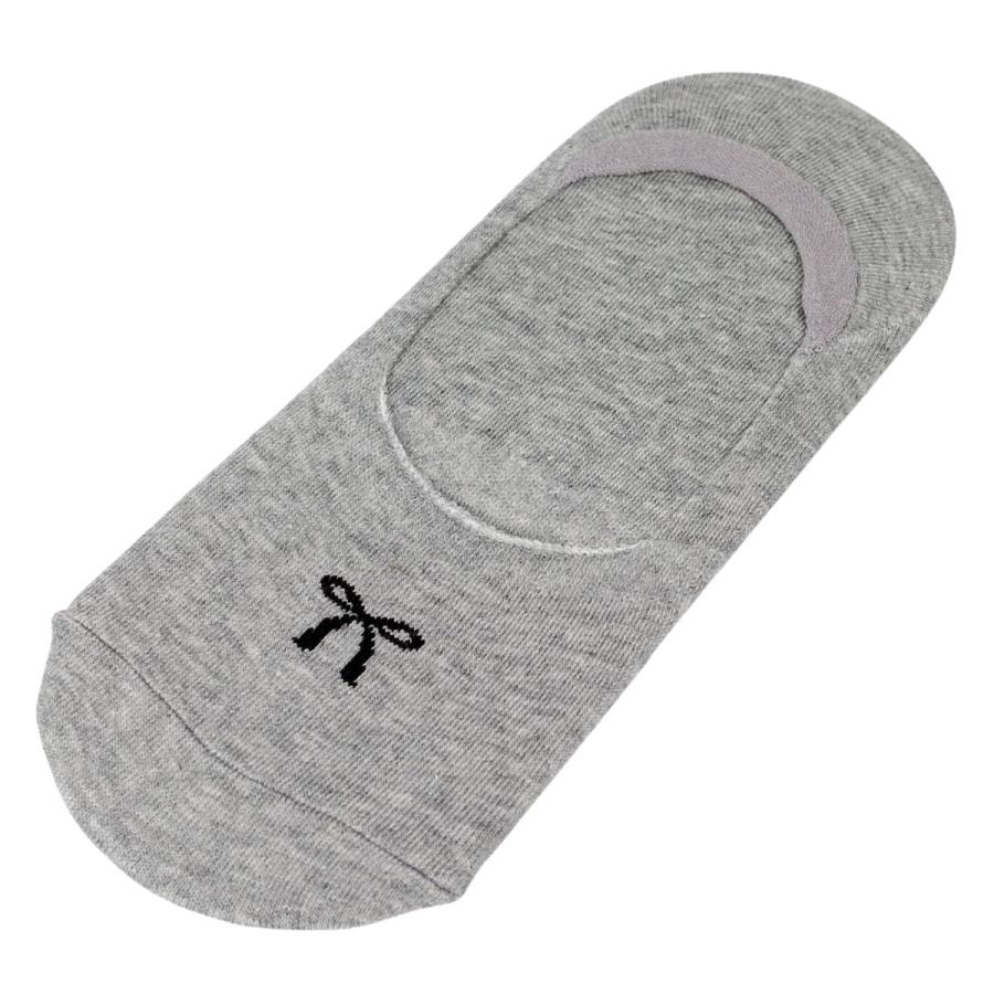 フットカバー レディース 脱げにくい 靴下 浅履き かわいいリボン柄 シリコン付き 滑り止め ゴムバンド付き パンプス用 ソックス、送料無料 韓国製 |  | 07