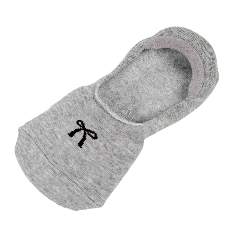 フットカバー 3足セット レディース 脱げにくい 靴下 浅履き かわいいリボン柄 シリコン付き 滑り止め ゴムバンド付き パンプス用 ソックス、送料無料 韓国製 |  | 10