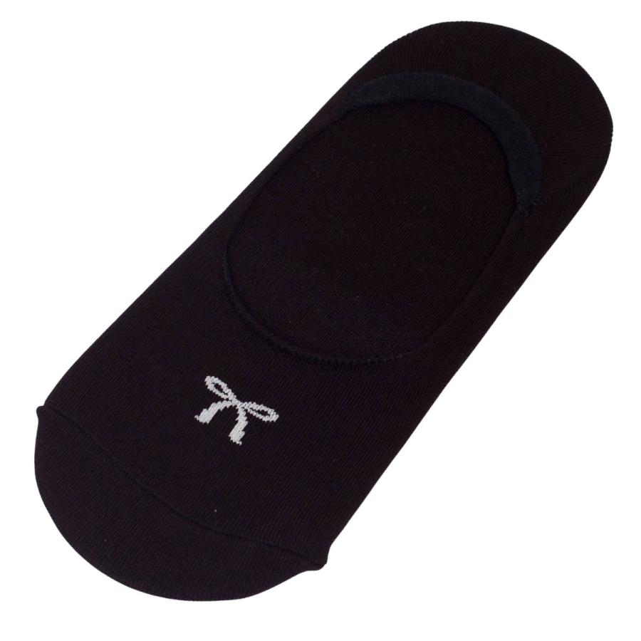 フットカバー 3足セット レディース 脱げにくい 靴下 浅履き かわいいリボン柄 シリコン付き 滑り止め ゴムバンド付き パンプス用 ソックス、送料無料 韓国製 |  | 04