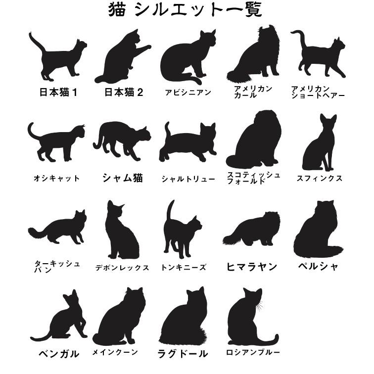 表札のアトリエ ブロンズ楕円表札（サイズ調整可） エッチング加工 にゃんこと一緒　二世帯用２｜coconut-online｜03