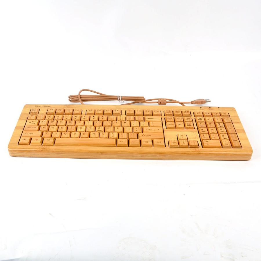 Lifesign名入れ無料 生活用品 竹製キーボード Usb接続 有線 デザイン雑貨coconut 通販 Yahoo ショッピング