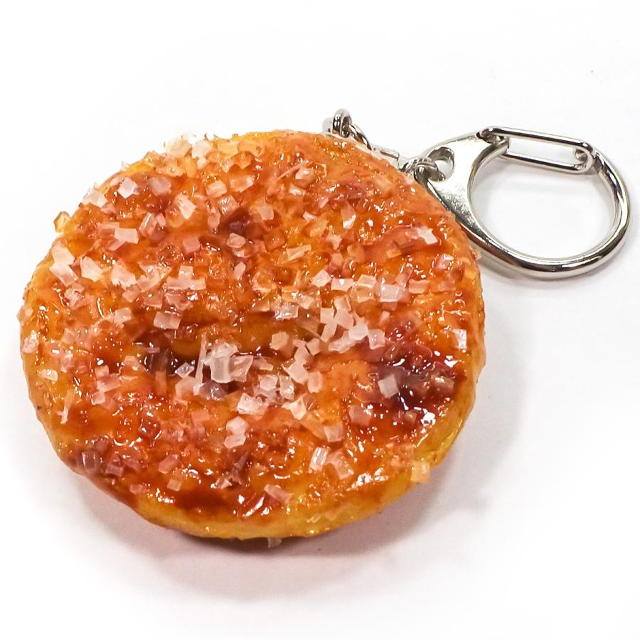 食品サンプル 食べちゃいそうな ザラメせんべい キーホルダー ストラップ |  | 12