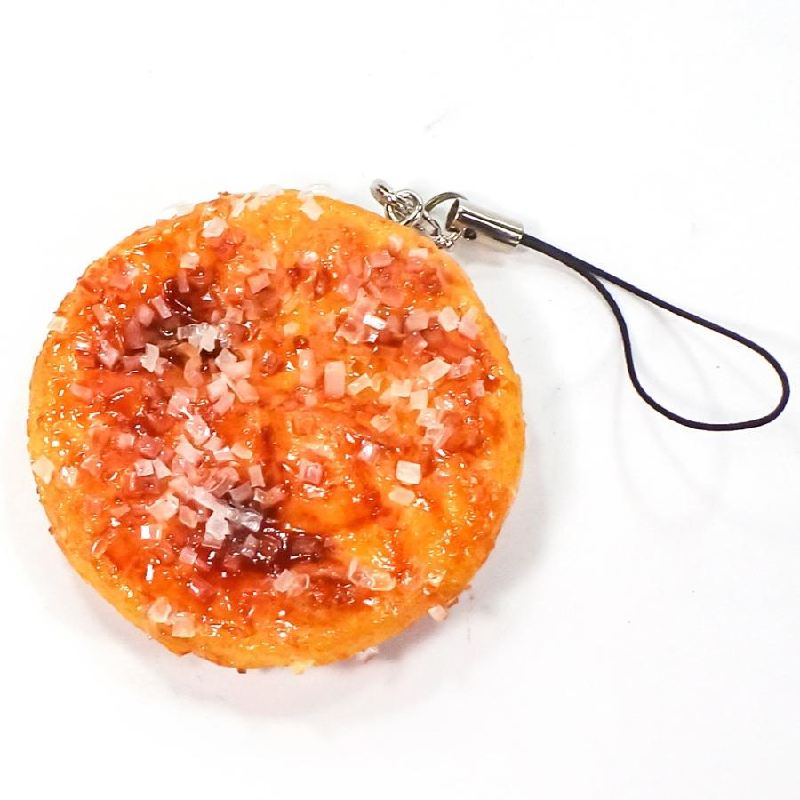 食品サンプル 食べちゃいそうな ザラメせんべい キーホルダー ストラップ |  | 13