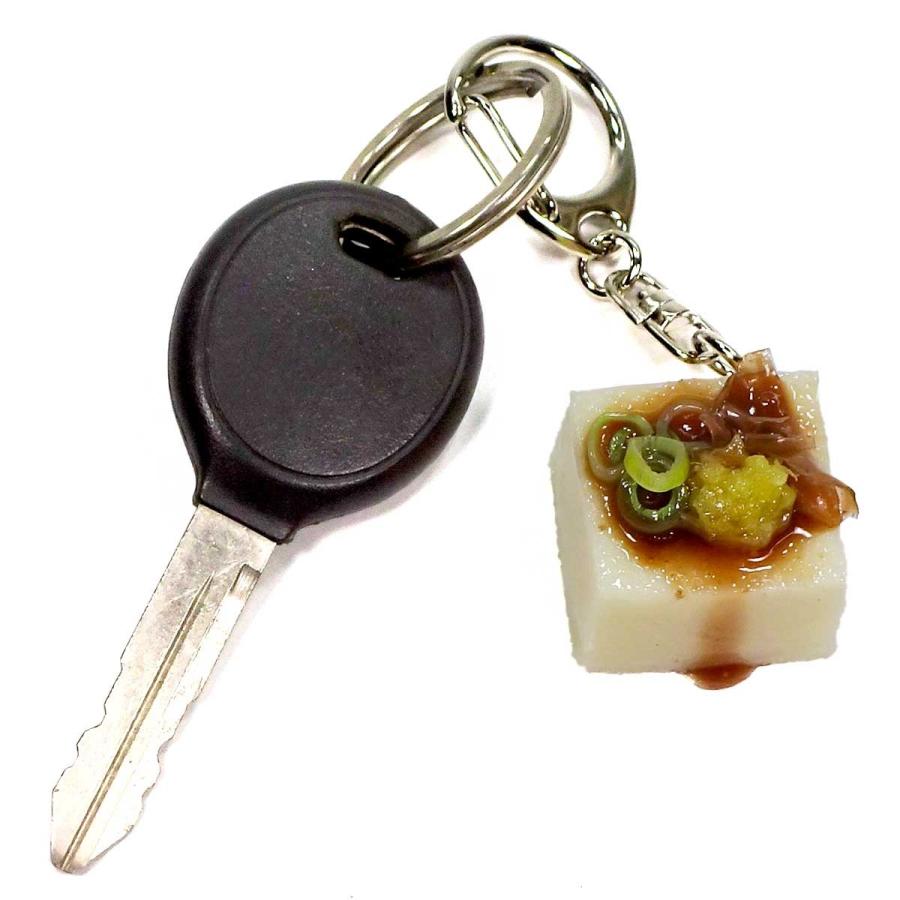 食品サンプル 食べちゃいそうな 冷奴 ミニ キーホルダー ストラップ マグネット |  | 01