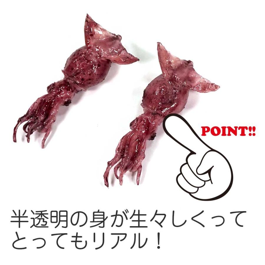 食品サンプル 食べちゃいそうな ホタルイカ キーホルダー ストラップ |  | 04