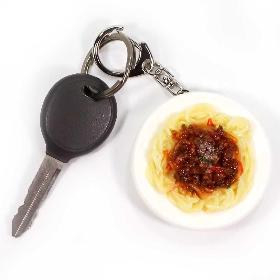 食品サンプル ミートスパゲティ キーホルダー ストラップ マグネット |  | 01