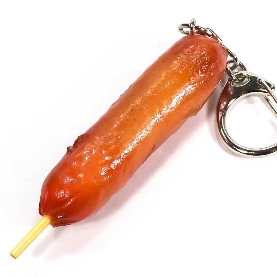 食品サンプル 食べちゃいそうな フランクフルト ソーセージ キーホルダー ストラップ |  | 09