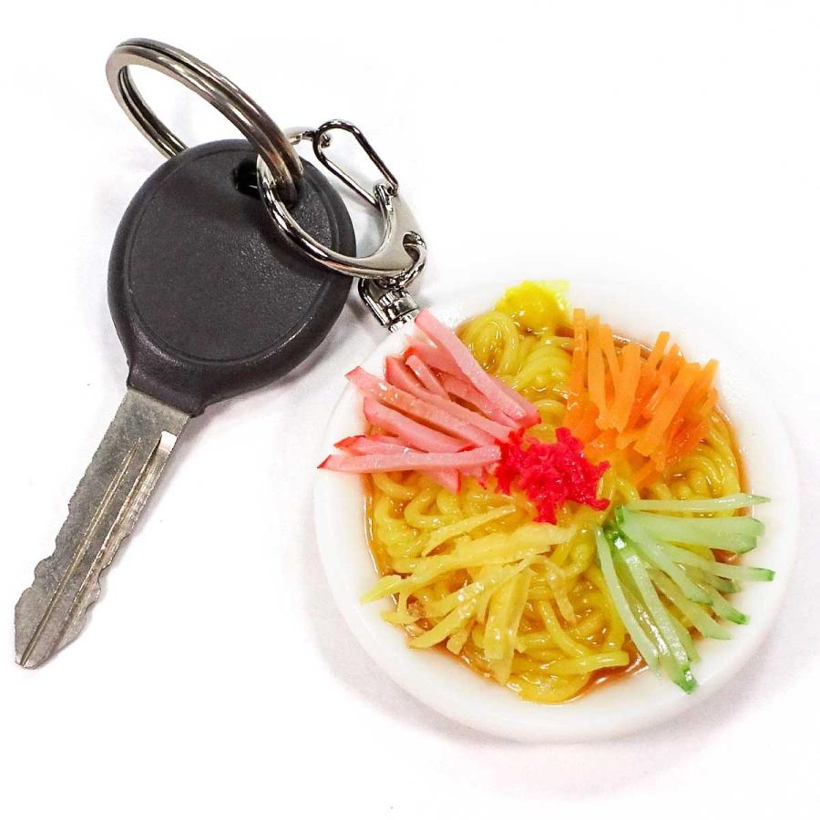 食品サンプル 冷し中華 キーホルダー ストラップ マグネット