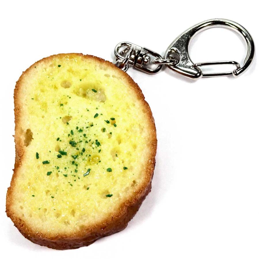 食品サンプル 食べちゃいそうな ラスク (ガーリックバター シュガーバター)  キーホルダー ストラップ |  | 12