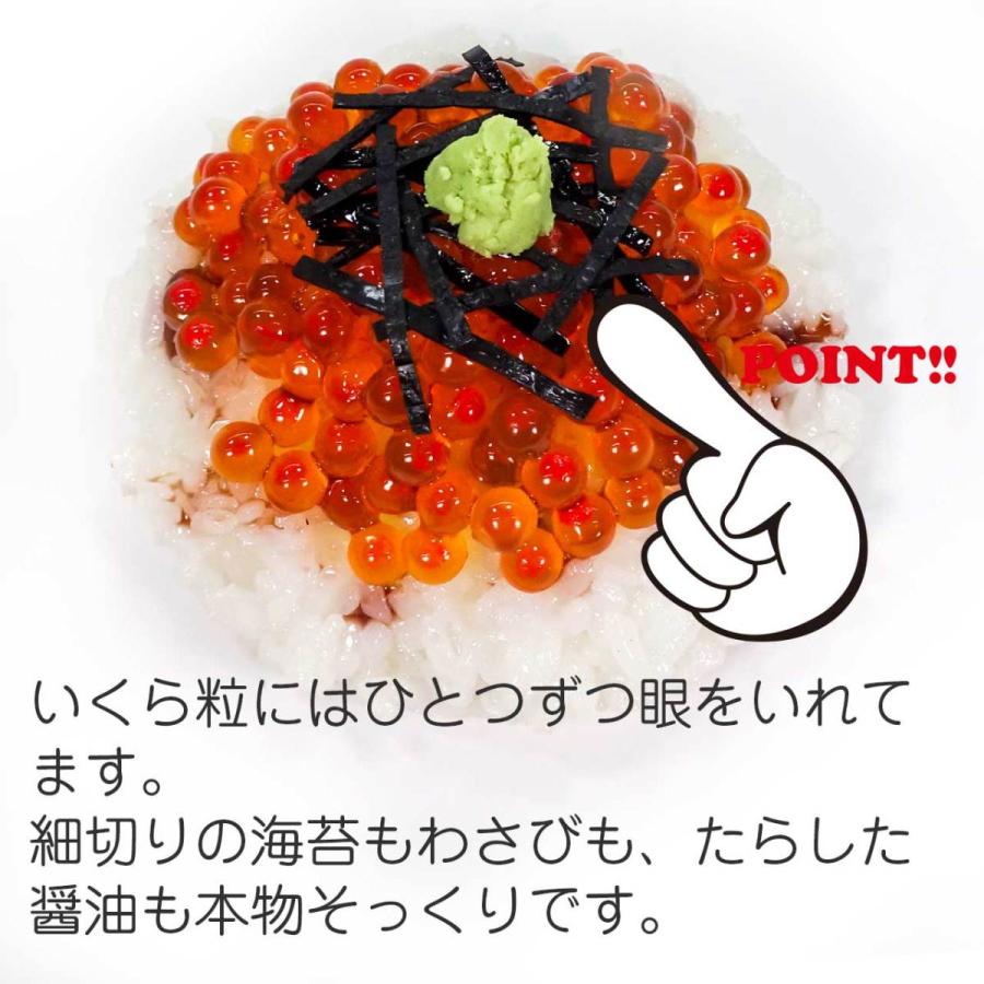 食品サンプル いくらご飯 ディスプレイ用 |  | 02