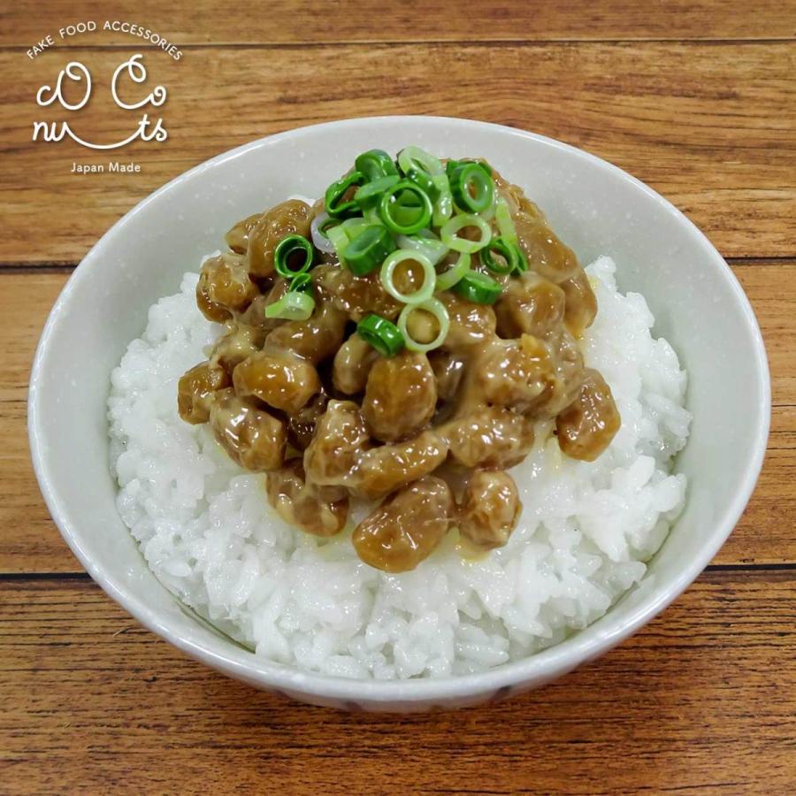 食品サンプル 納豆ご飯 ディスプレイ用 |  | 01