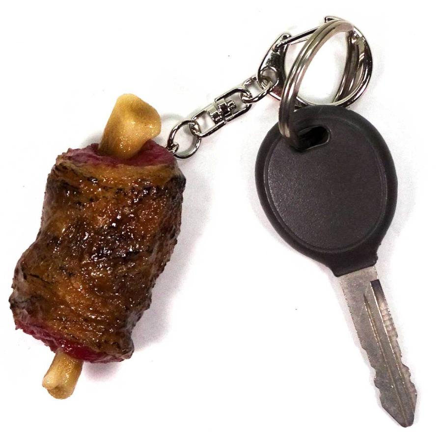 食品サンプル 食べちゃいそうな 漫画肉 キーホルダー ストラップ まんが肉 |  | 01