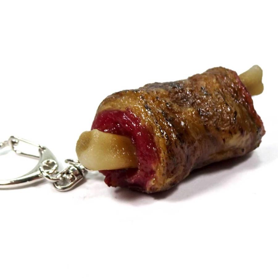 食品サンプル 食べちゃいそうな 漫画肉 キーホルダー ストラップ まんが肉 |  | 10