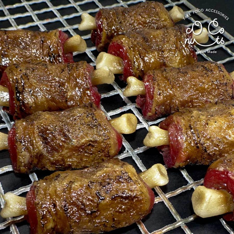 食品サンプル 食べちゃいそうな 漫画肉 キーホルダー ストラップ まんが肉 |  | 03