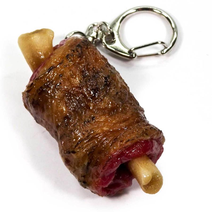 食品サンプル 食べちゃいそうな 漫画肉 キーホルダー ストラップ まんが肉 |  | 09