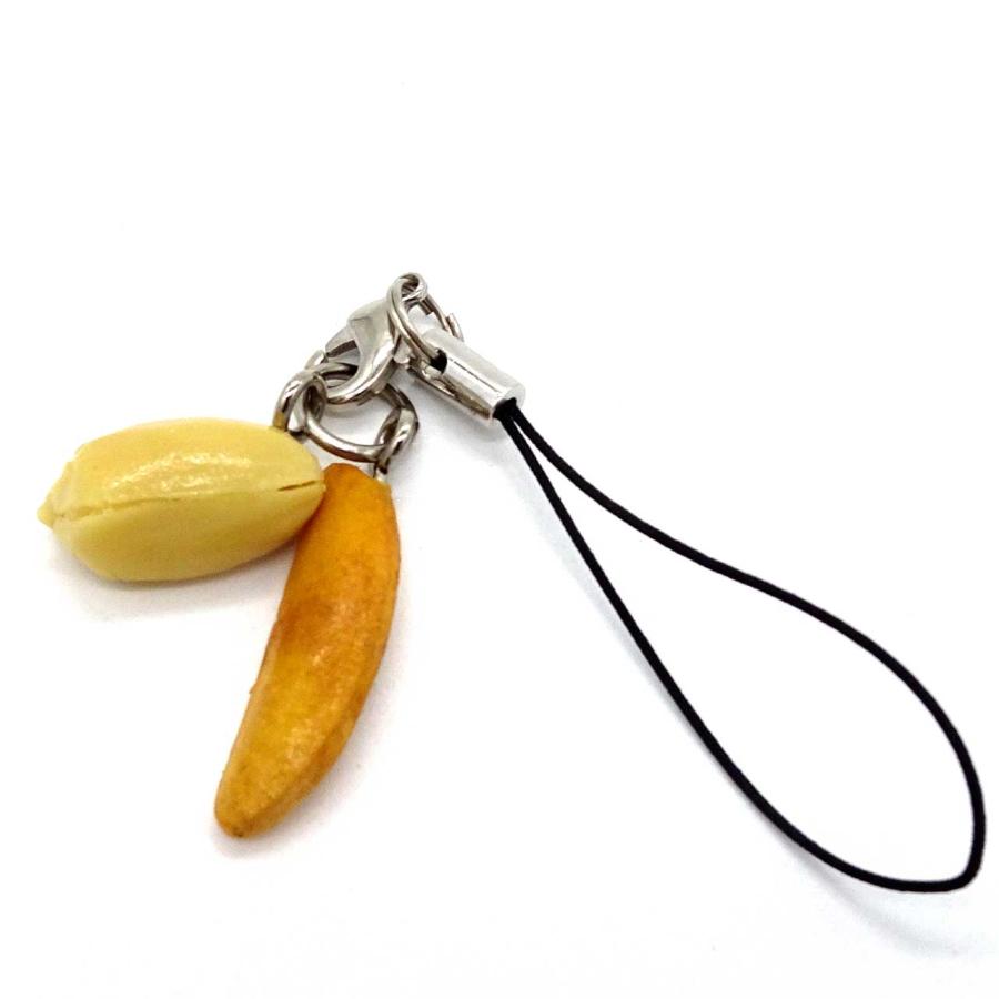 食品サンプル 食べちゃいそうな 柿の種 キーホルダー ストラップ |  | 10