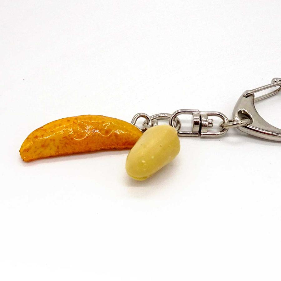 食品サンプル 食べちゃいそうな 柿の種 キーホルダー ストラップ |  | 09