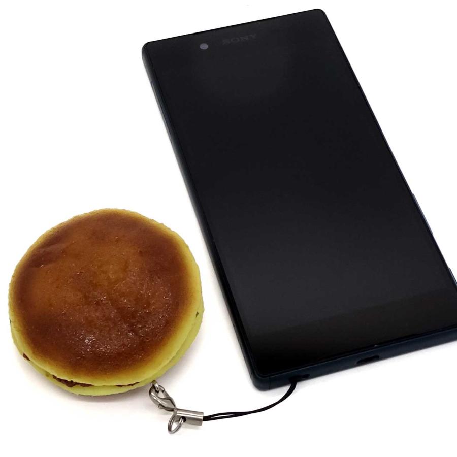 食品サンプル 食べちゃいそうな ふっくら どら焼き キーホルダー ストラップ |  | 02