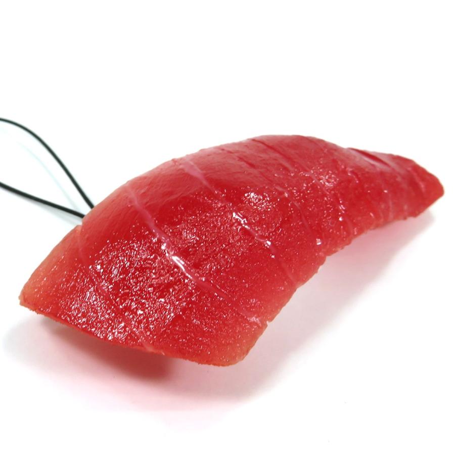 食品サンプル 食べちゃいそうな まぐろにぎり寿司 キーホルダー