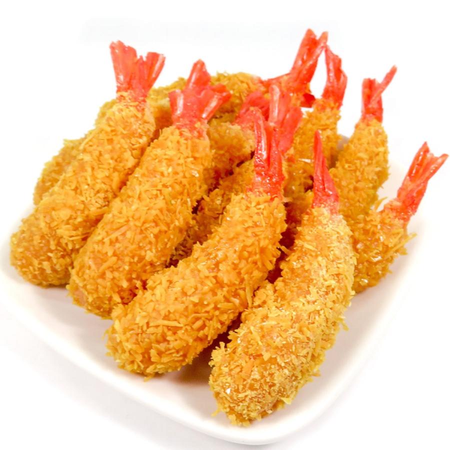 食品サンプル 食べちゃいそうな エビフライ キーホルダー ストラップ