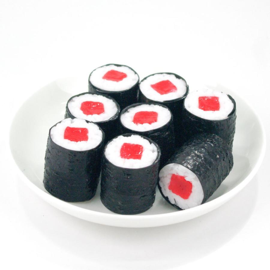 食品サンプル 食べちゃいそうな 鉄火巻き キーホルダー ストラップ